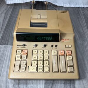 Vintage Facit Desktop calculator Model 2256 Beige